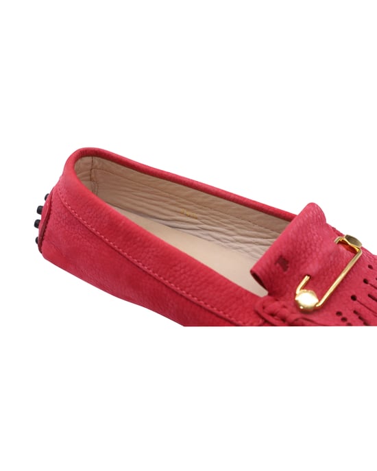 Tod's Gommino Loafers in Pink Leather - Image 6