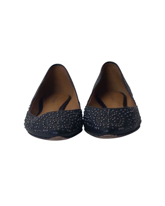 Coach Rory Ballet Flats in Black Leather - Image 2
