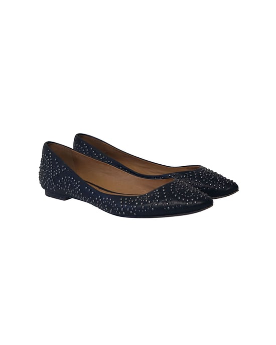 Coach Rory Ballet Flats in Black Leather - Image 3