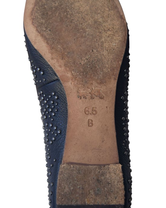 Coach Rory Ballet Flats in Black Leather - Image 6