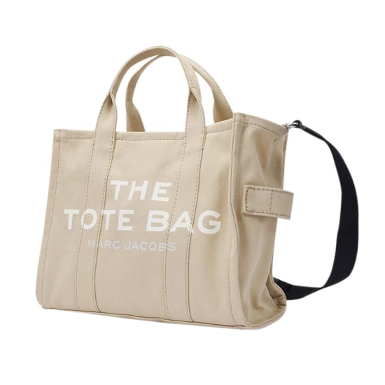 Medium Tote Bag - Marc Jacobs - Beige - Bomull - Image 3