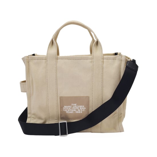 Medium Tote Bag - Marc Jacobs - Beige - Bomull - Image 4