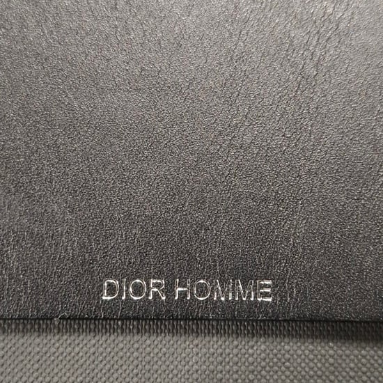 Dior Homme Dikke Manchet Armband in Zwart Leer - Image 3