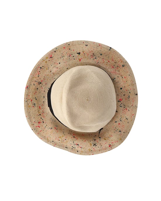 Eugenia Kim Flecked Sun Hat in Beige Hemp and Cotton - Image 4