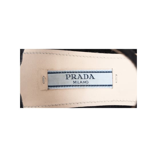 Prada Suede Open-toe Heels - '10s - Image 5