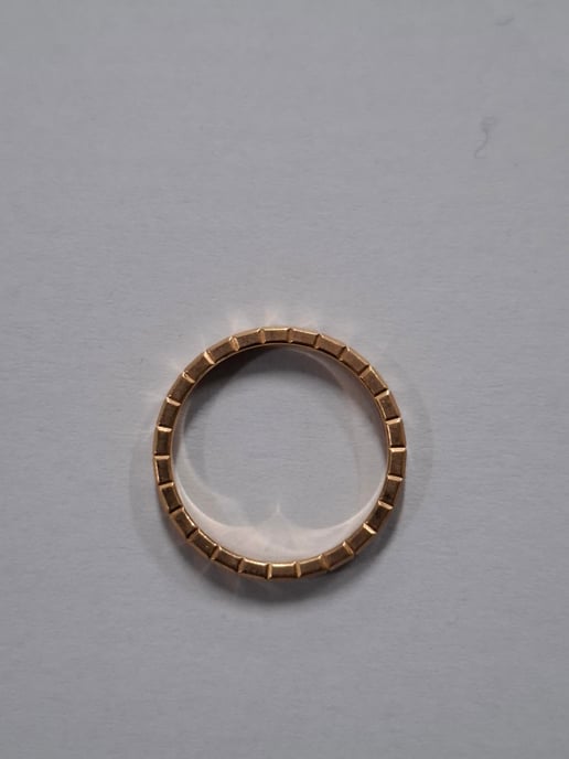 Chopard Ice Cube Pure Diamond Ring in Pink 18kt Rose Gold - Image 6