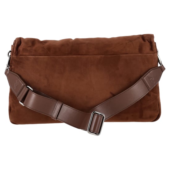 Roger Vivier Viv Choc Grote Tas in Bruin Suède - Image 4