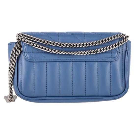 Gucci Super Mini Aria Marmont Matelasse Shoulder Bag - Image 4
