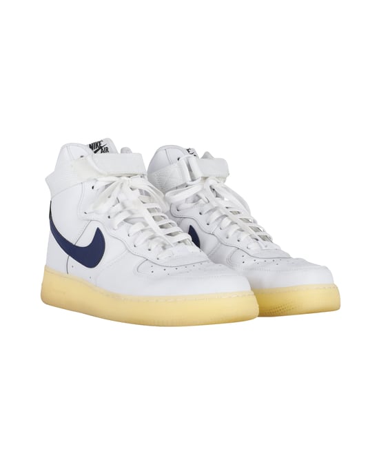 Nike Air Force 1 High By You in White Leather - 44 - Image 3