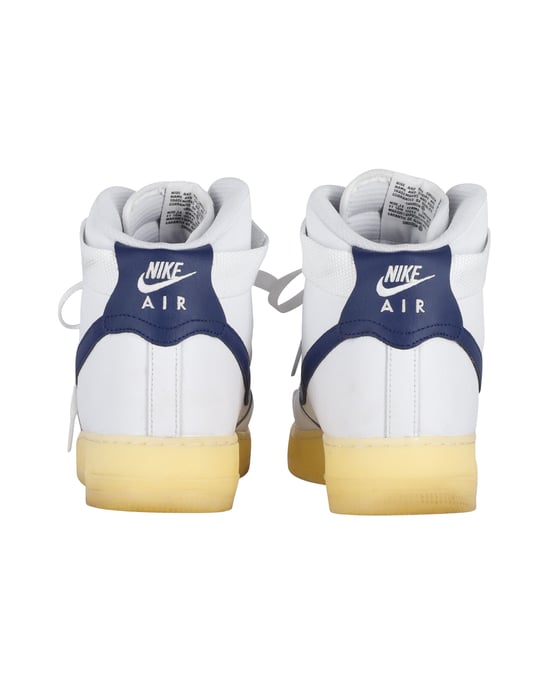 Nike Air Force 1 High By You in White Leather - 44 - Image 4