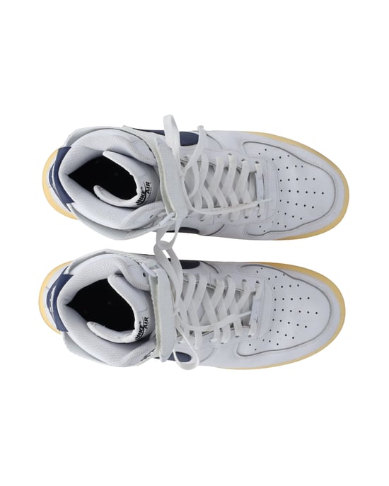 Nike Air Force 1 High By You in White Leather - 44 - Image 5