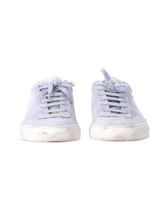 Common Projects Zomereditie Sneakers in Babyblauw Suède - Image 2