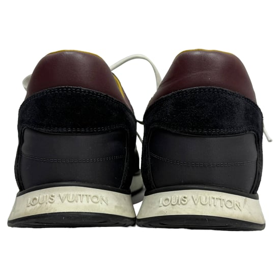 Louis Vuitton Miles Sneakers med snörning i flerfärgad mocka och läder - Image 4