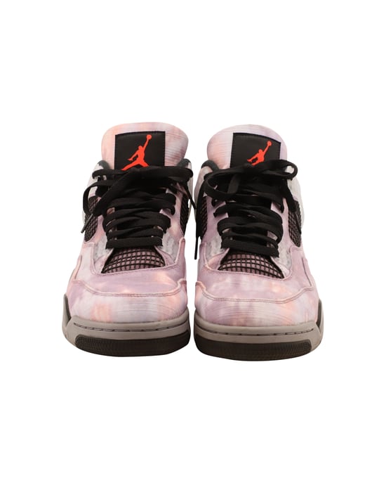 Nike Air Jordan 4 Retro Zen Master High Top Sneakers in Amethyst Canvas maat EU 45 - Image 2