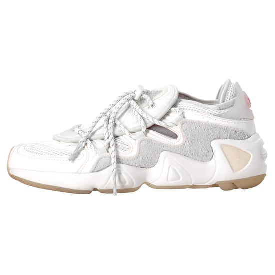 Adidas x 032c FYW S-97 Salvation Sneakers in White Mixed Media - Image 2