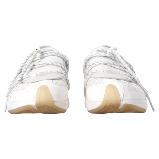 Adidas x 032c FYW S-97 Salvation Sneakers in White Mixed Media - Image 3