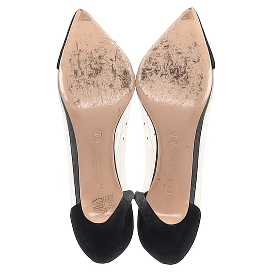 Gianvito Rossi Plexi 85 PVC Pumps in Black Suede - Image 6