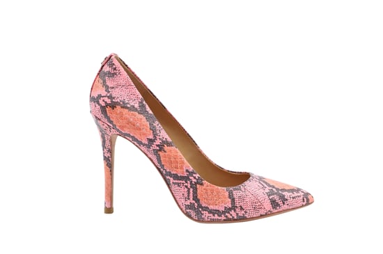 Coach Snake-Effect Point-Toe Pumps in Multicolor Leather - Image 1
