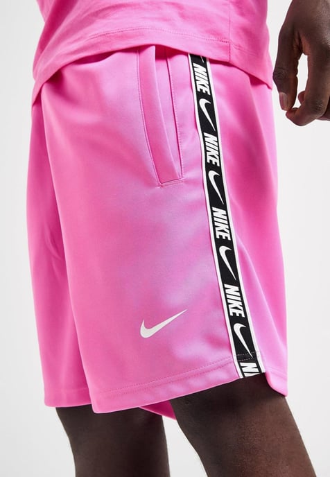 Nike Mens Tape Shorts in Pink - Image 3