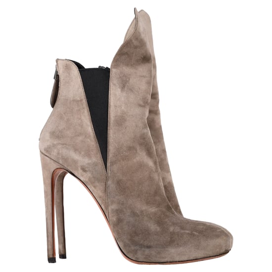Alaïa Ankle Boots in Grey Suede - Image 1