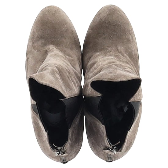 Alaïa Ankle Boots in Grey Suede - Image 3