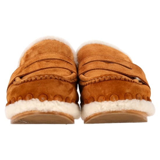 Chloé Joy Slippers In Brown Suede - Image 3