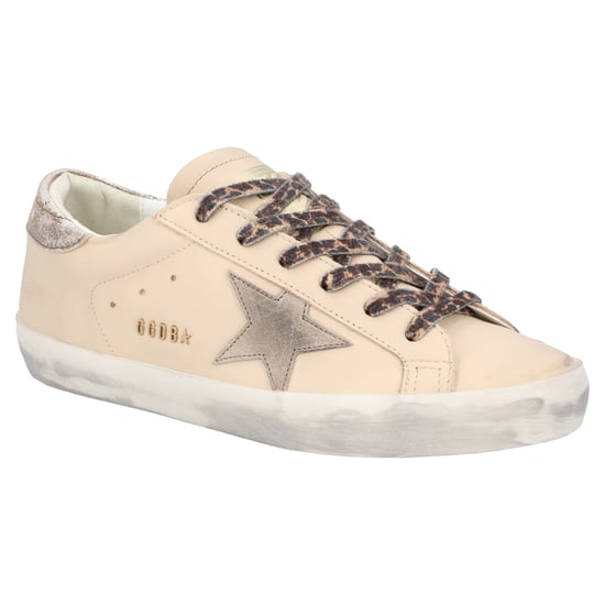 Golden Goose Super-Star Beige Leather Sneakers - Image 1
