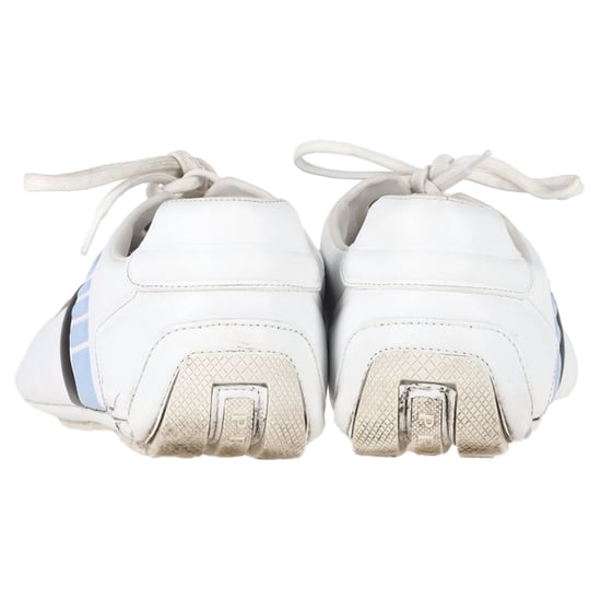 Prada Rev Low-Top Sneakers in White Leather - Image 5