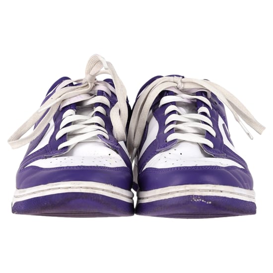 Nike Low-Top Sneakers in Court Purple Leather - Image 2