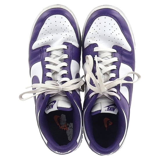 Nike Low-Top Sneakers in Court Purple Leather - Image 3