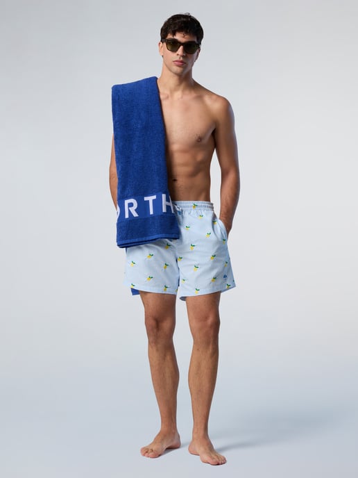 North Sails Swim shorts Striped seersucker - Image 5