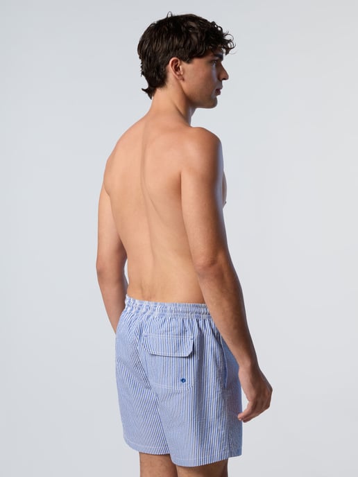 North Sails Swim shorts Striped seersucker - Image 2