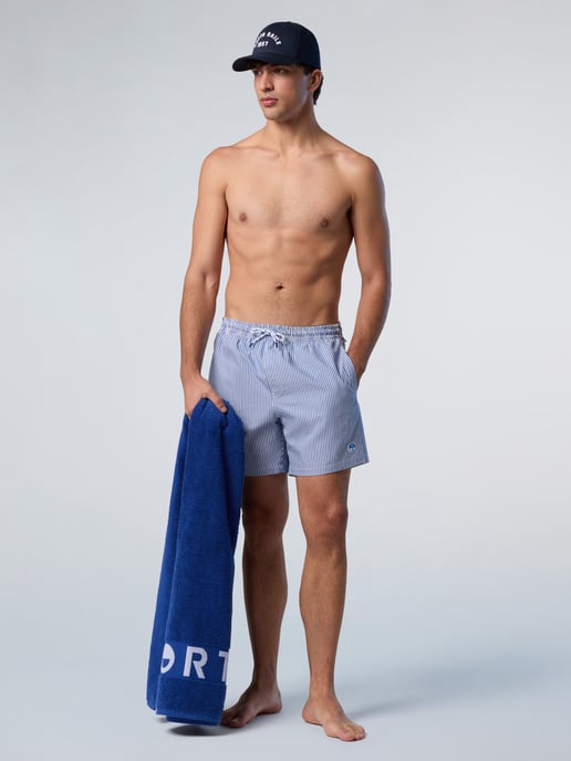 North Sails Swim shorts Striped seersucker - Image 5