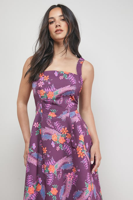 Strappy Midi Prom Dress - Image 2