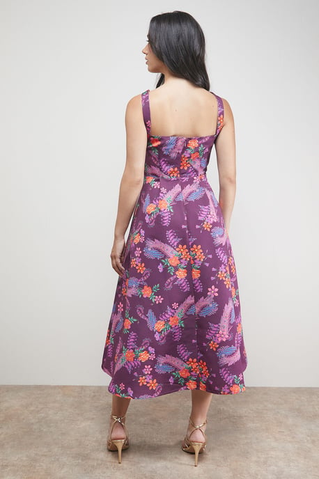 Strappy Midi Prom Dress - Image 3