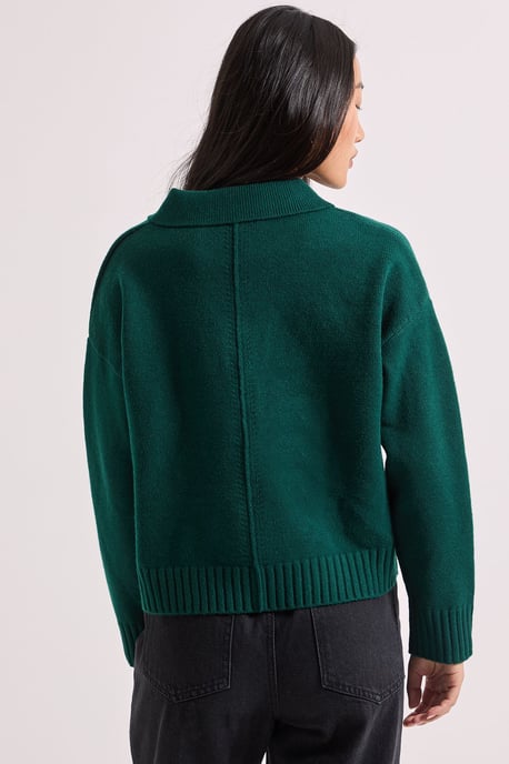Petite Polo Collared Jumper - Image 3