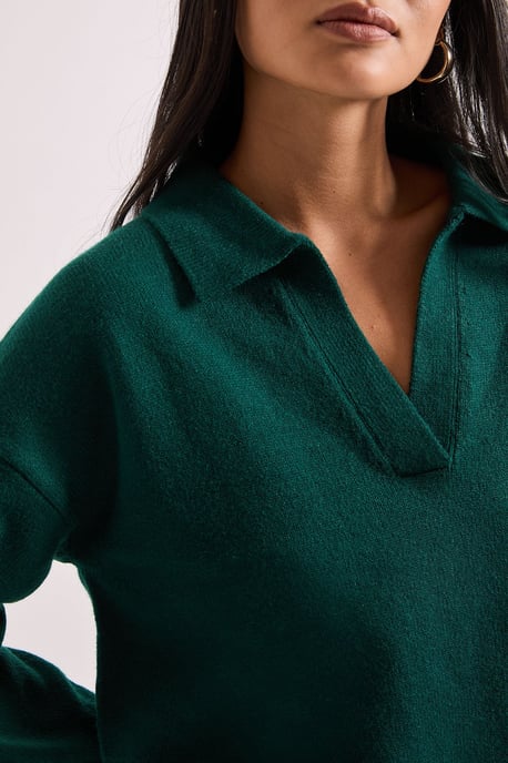 Petite Polo Collared Jumper - Image 5