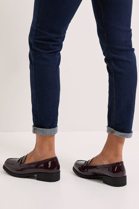 Wide Fit Leoni Chunky Loafers - Image 4