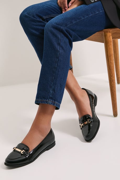 Wide Fit Lora Snaffle Loafers - Image 2
