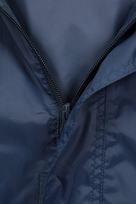 Mens 'Pakka II' Waterproof Packable Breathable Hooded Full Zip Jacket Navy - Image 5