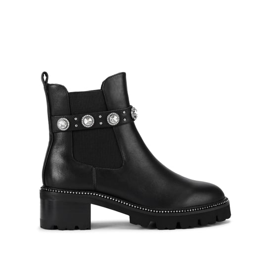 Kurt Geiger London Leather Dome Stud Chelsea Boots - Image 1