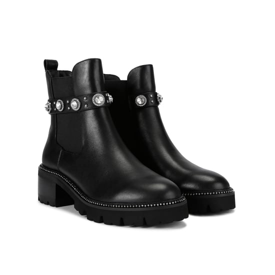 Kurt Geiger London Leather Dome Stud Chelsea Boots - Image 4