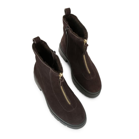 Carvela Suede Malfa Zip Ankle Boots - Image 2