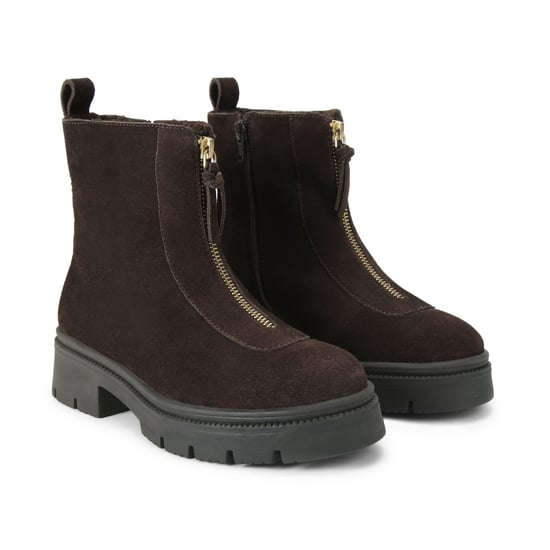 Carvela Suede Malfa Zip Ankle Boots - Image 4
