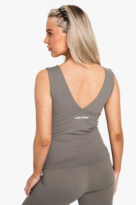 Maternity Supersoft Sculpt V Neck Longline Top - Image 2