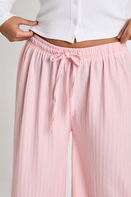 Textured Wide Leg Trouser - Image 4