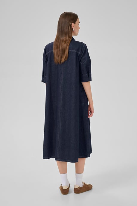 MaloMW 143 Long Dress Denim dress A-shape - Image 2