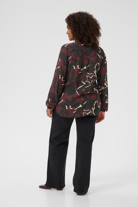 KCami LS Blouse Printed Blouse with long sleeve Regular fit - Image 2