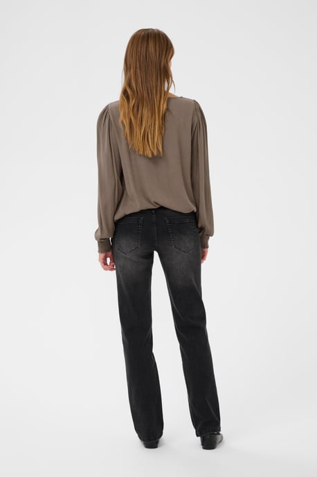 Blouse met lange mouwen KAstina Blouse met lange mouwen Regular fit brown - Image 2