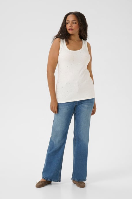 Jersey top KCcarina Jersey top Tight fit white - Image 1